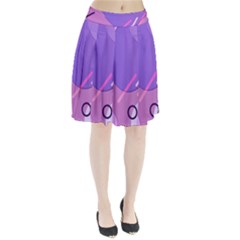 Colorful Labstract Wallpaper Theme Pleated Skirt by Apen