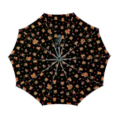 Cool Woodland Animal, Koteto, Scandinavian, Acorn Automatic Folding Umbrella With Case (large) by kyorashop23