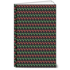 Geometric Abstract Pattern Line 8  X 10  Hardcover Notebook by Salmanaz77