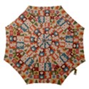 Cute Christmas Seamless Pattern Vector  - Hook Handle Umbrellas (Medium) View1