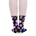 Ecstasy pills pattern Smooth Crew Length Tube Socks View4