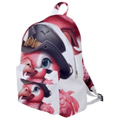 Kawaii Pink Parrot Pirate The Plain Backpack by KawaiiArtStyle