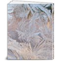 Window Pattern Winter Frost 8  x 10  Softcover Notebook View2