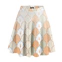 shells pattern High Waist Skirt View1