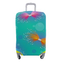 Christmas Pattern Luggage Cover (small) by Paksenen