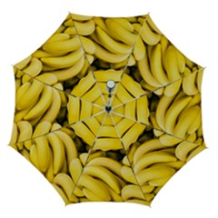 Bananas, Macro, Fruits, Ripe Bananas Automatic Folding Umbrella With Case (medium) by kyorashop23