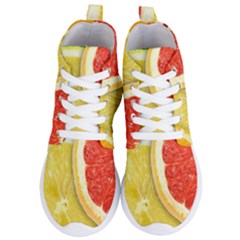 Fruit, Lemon Women s Lightweight High Top Sneakers by kyorashop23