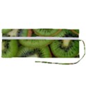 Kiwi Texture, Background With Kiwi, Fruits, Kiwi Roll Up Canvas Pencil Holder (M) View2