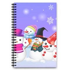 Let s Have Fun With Snowmen 5 5  X 8 5  Notebook by kyorashop23