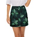 Foliage Mini Front Wrap Skirt View1