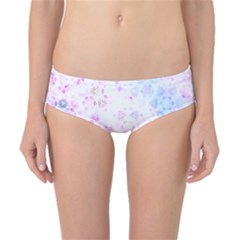Digital Art Artwork Abstract Pink Purple Classic Bikini Bottoms by Dutashop