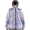 Digital Art Artwork Abstract Pink Purple Women s Zip Ski and Snowboard Waterproof Breathable Jacket View1