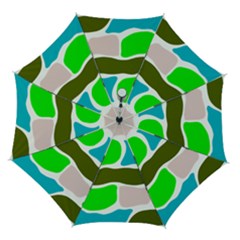 Geometric Bricks    Automatic Folding Umbrella With Case (medium) by ConteMonfrey
