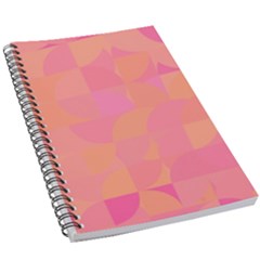 Geometric Pink Ocean  5 5  X 8 5  Notebook by ConteMonfrey