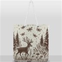 Artwork Graffiti Painting Creative Full Print Rope Handle Tote (Large) View1