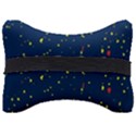 Christmas Sky Happy Seat Head Rest Cushion View2