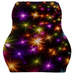 Star Colorful Christmas Abstract Car Seat Velour Cushion  by Dutashop