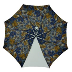 Floral Design 04 Automatic Folding Umbrella With Case (medium) by myclothy