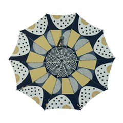 Geometric Design 10 Automatic Folding Umbrella With Case (large) by myclothy
