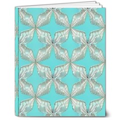 Geometric Design 13 8  X 10  Hardcover Notebook by myclothy