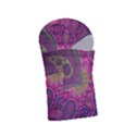 Abstract Purple Pattern Adjustable Balaclava Face Mask View3