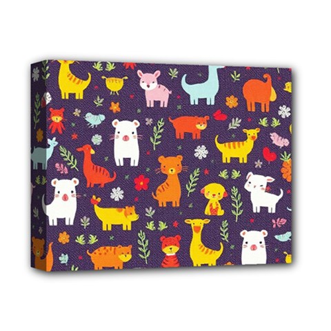 Pet Animal 01 Deluxe Canvas 14  X 11  (stretched) by myclothy