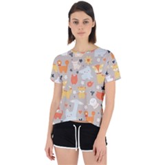 Pet Animal 02 Open Back Sport T-shirt by myclothy
