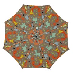 Pet Animal 05 Automatic Folding Umbrella With Case (medium) by myclothy