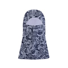 Be True Be Yourself Typographic Print Pattern Adjustable Balaclava Face Mask by dflcprintsclothing
