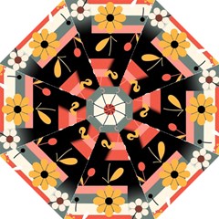  Minimalist Pattern With Simple Lines,flower And Shapes, Creating A Clean And Modern Folding Umbrellas by myclothy