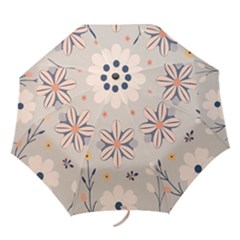  Minimalist Pattern With Simple Lines,flower And Shapes, Creating A Clean And Modern Folding Umbrellas by myclothy