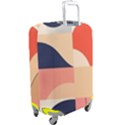 Minimalist Pattern With Simple Lines And Shapes, Creating A Clean And Modern Aesthe Luggage Cover (Large) View2