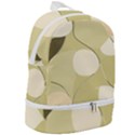 Minimalist Pattern With Simple Lines And Shapes, Creating A Clean And Modern Aesthetic 01 Zip Bottom Backpack View2