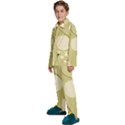 Minimalist Pattern With Simple Lines And Shapes, Creating A Clean And Modern Aesthetic 01 Kids  Long Sleeve Velvet Pajamas Set View2