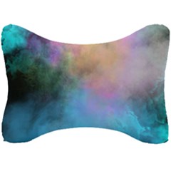 Smokescreen Seat Head Rest Cushion by pollyparadiseartshop