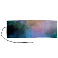 Smokescreen Roll Up Canvas Pencil Holder (m) by pollyparadiseartshop