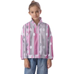 Candy Kids  Half Zip Hoodie by pollyparadiseartshop