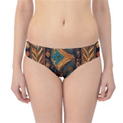 Tribal Chic Hipster Bikini Bottoms by pollyparadiseartshop