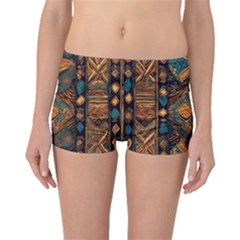 Tribal Chic Boyleg Bikini Bottoms by pollyparadiseartshop