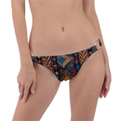 Tribal Chic Ring Detail Bikini Bottoms by pollyparadiseartshop