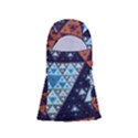 Fractal Triangle Geometric Abstract Pattern Adjustable Balaclava Face Mask View1