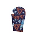 Fractal Triangle Geometric Abstract Pattern Adjustable Balaclava Face Mask View2