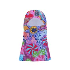 Cabbage Flower Abstract Adjustable Balaclava Face Mask by okhismakingart