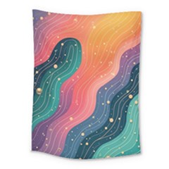 Art Abstract Pattern Medium Tapestry by Salmanaz77
