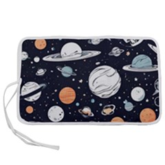 Space Galaxy Universe Stars Sky Pen Storage Case (s) by Paksenen