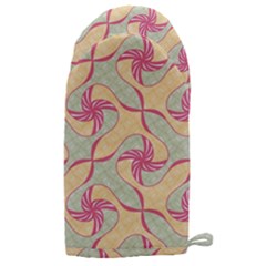 Abstract Pattern Design Scrapbooking Microwave Oven Glove by Paksenen