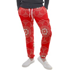 Crimson Current Men s Jogger Sweatpants by ArtfulThreads