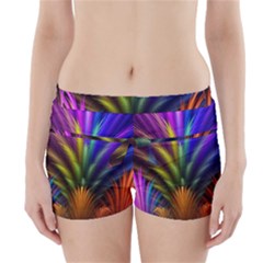 Abstract Colors - , Abstract Colors Boyleg Bikini Wrap Bottoms by kyorashop23