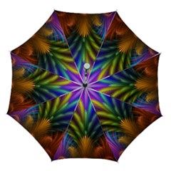 Abstract Colors - , Abstract Colors Automatic Folding Umbrella With Case (medium) by kyorashop23
