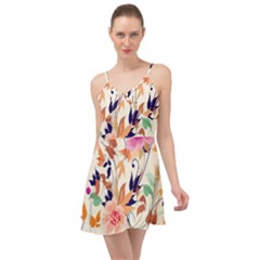Abstract Floral Background Summer Time Chiffon Dress by kyorashop23